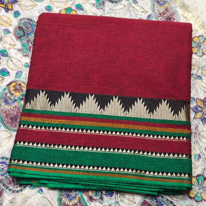 Abha | cotton suit fabric with gota patti