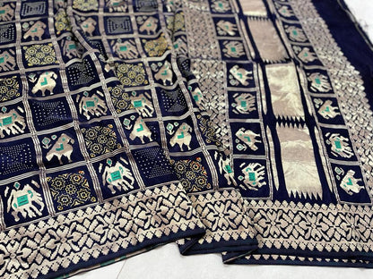 Pattrachaya | Patola print on modal silk