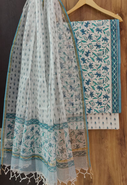 Daisies | hand block printed cotton suits