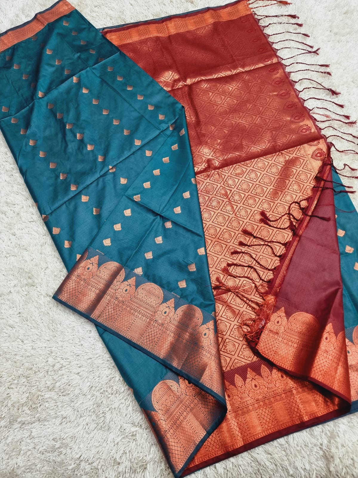 Inippu | kanjeevaram blended silks