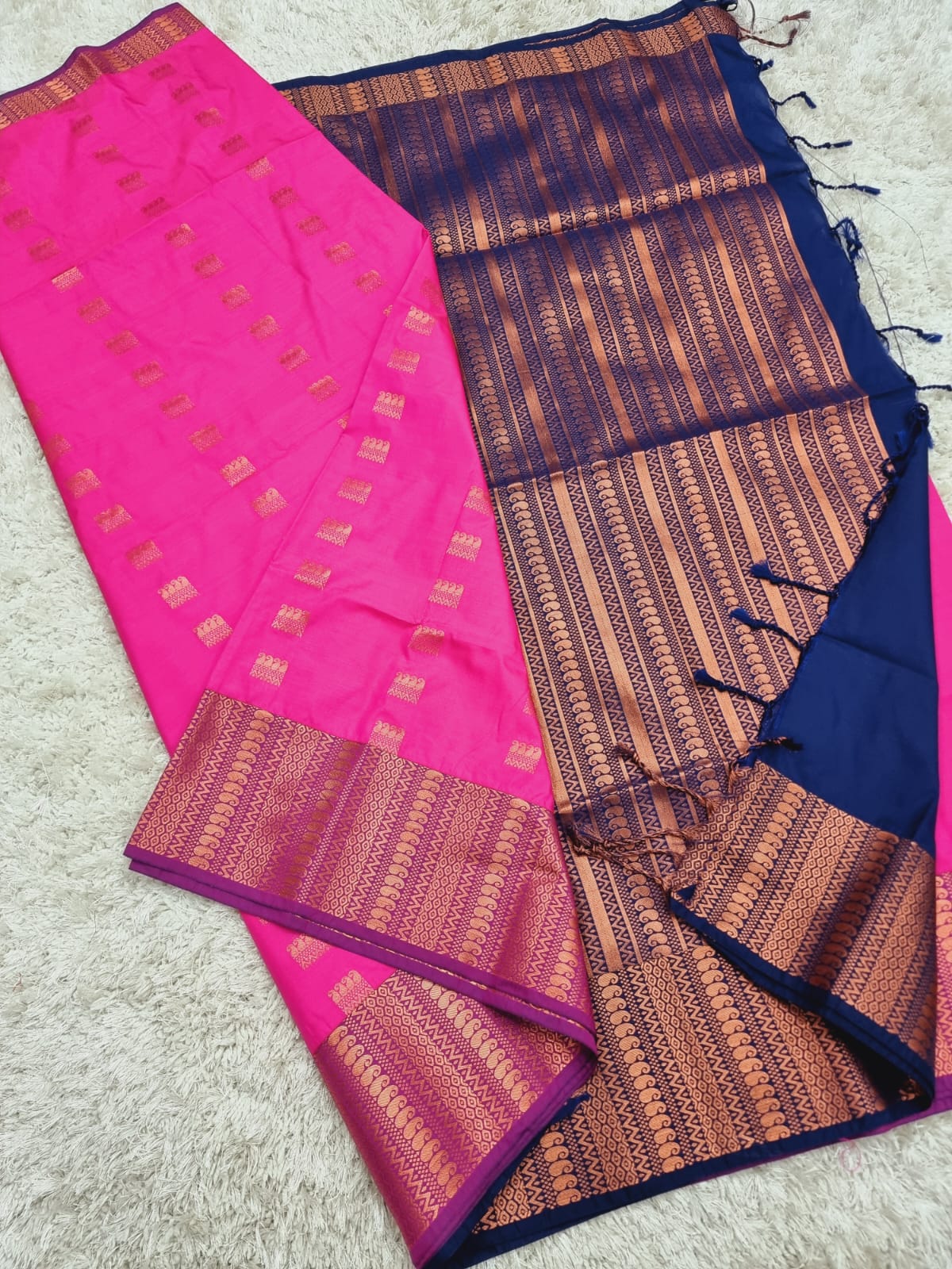 Inippu | kanjeevaram blended silks